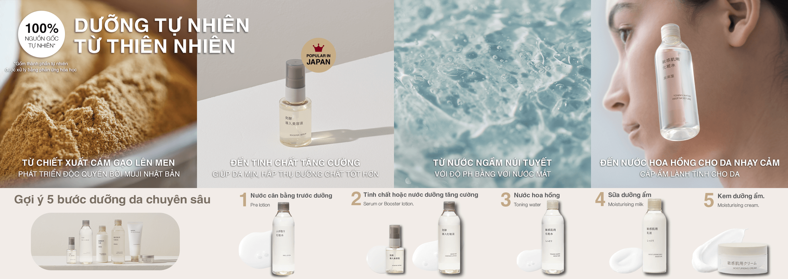 Booster Essence & Sensitive Care Series 