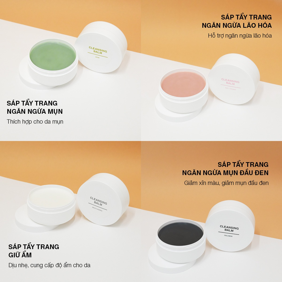 Sáp Tẩy Trang Ngăn Ngừa Lão Hóa