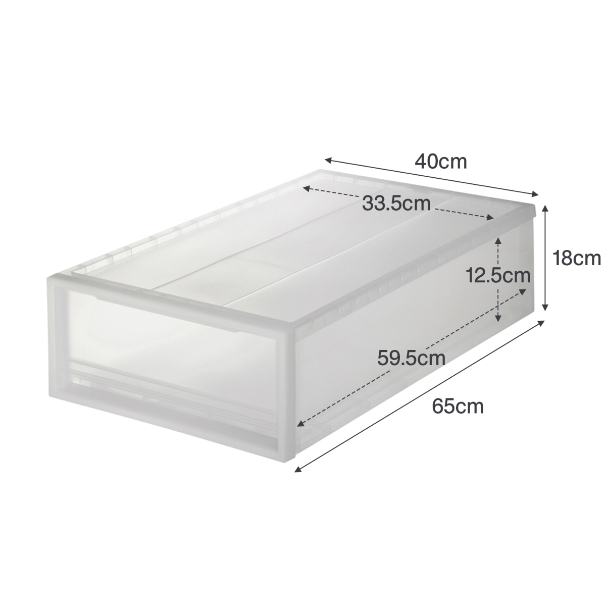 Pp Storage Box / Wide / S