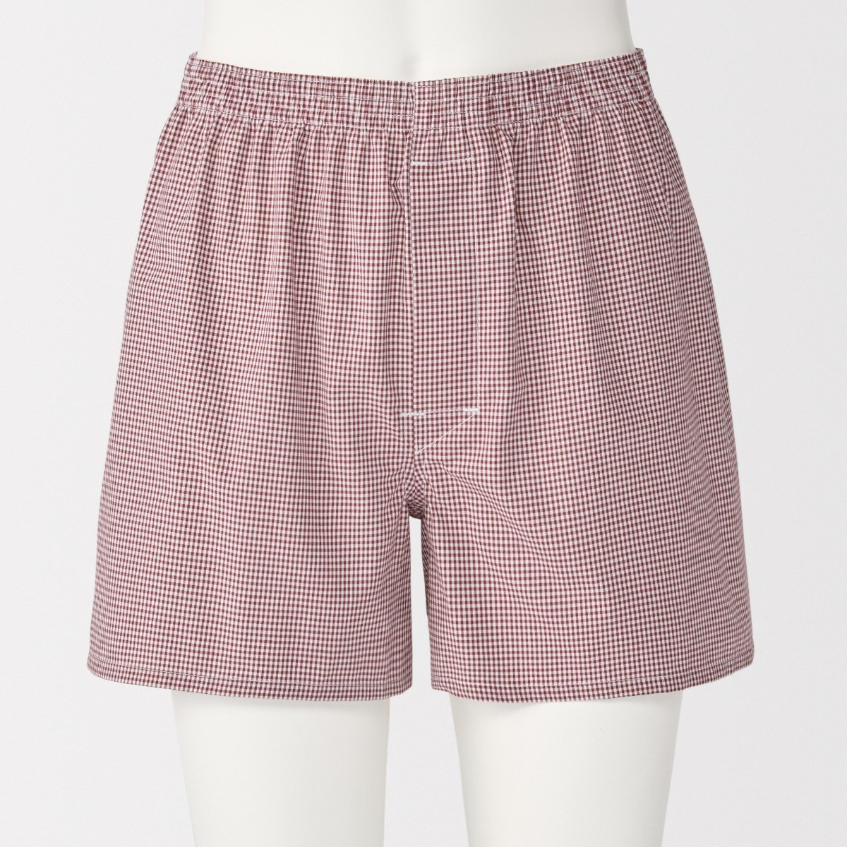 MUJI M's Cotton Broadcloth Front Open Trunks
