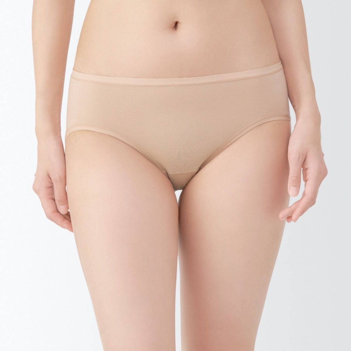 MUJI Quần Lót Lưng Thấp Vải Lyocell Cho Nữ
