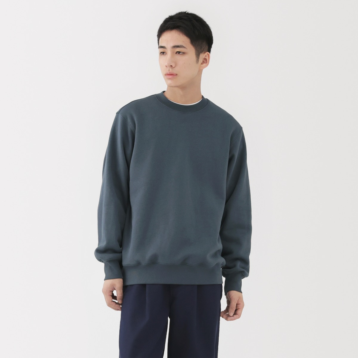 MUJI Áo Sweatshirt Nam