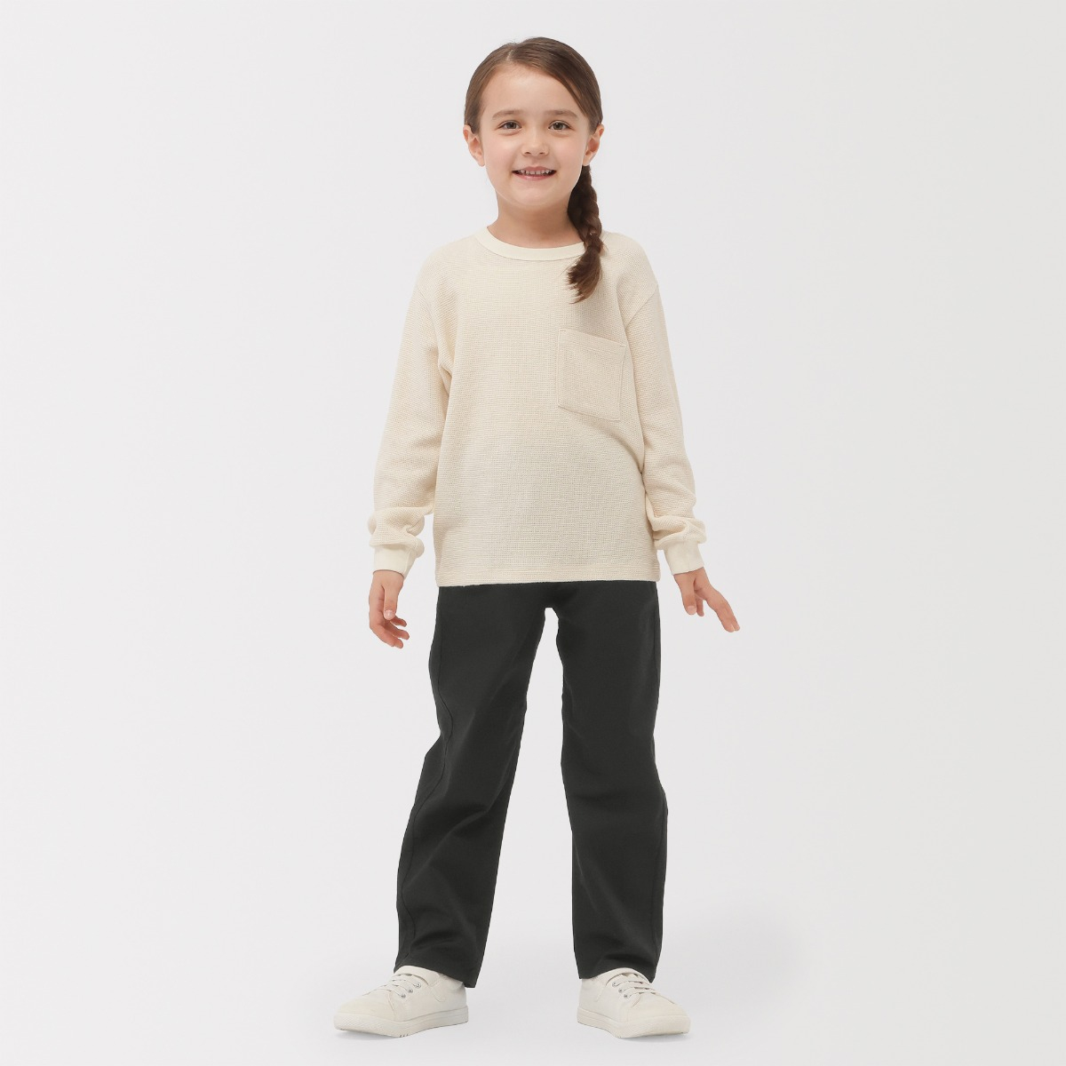 MUJI Quần Chino Loose Fit- Trẻ Em