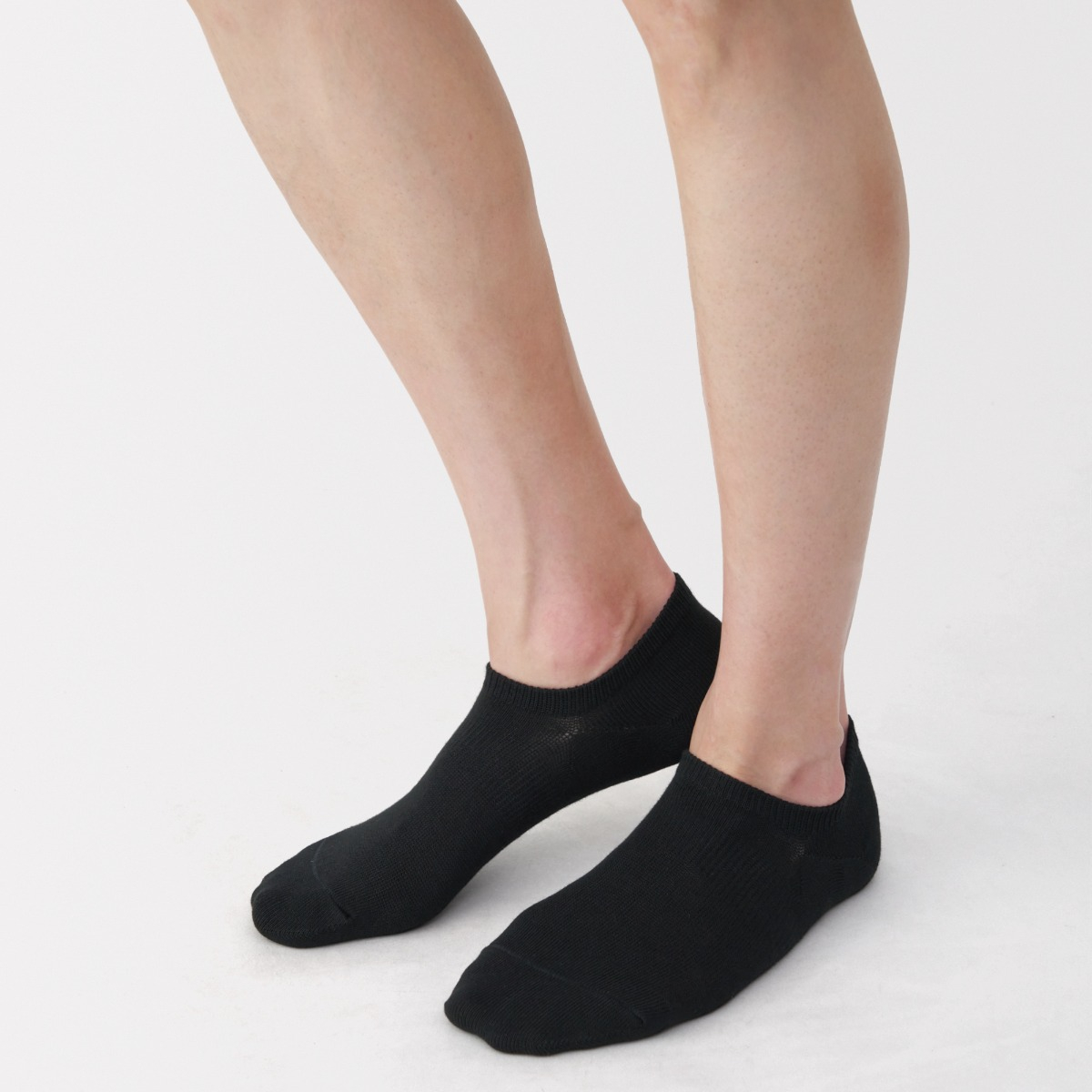 MUJI Tất Nam Tới Mắt Cá Ôm 90 Độ