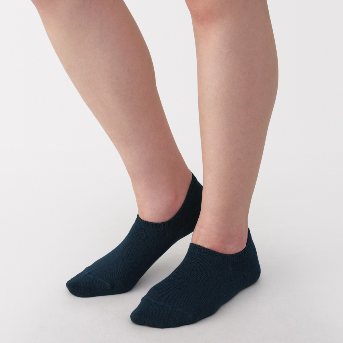 MUJI W'S Right Angle Sneaker Socks