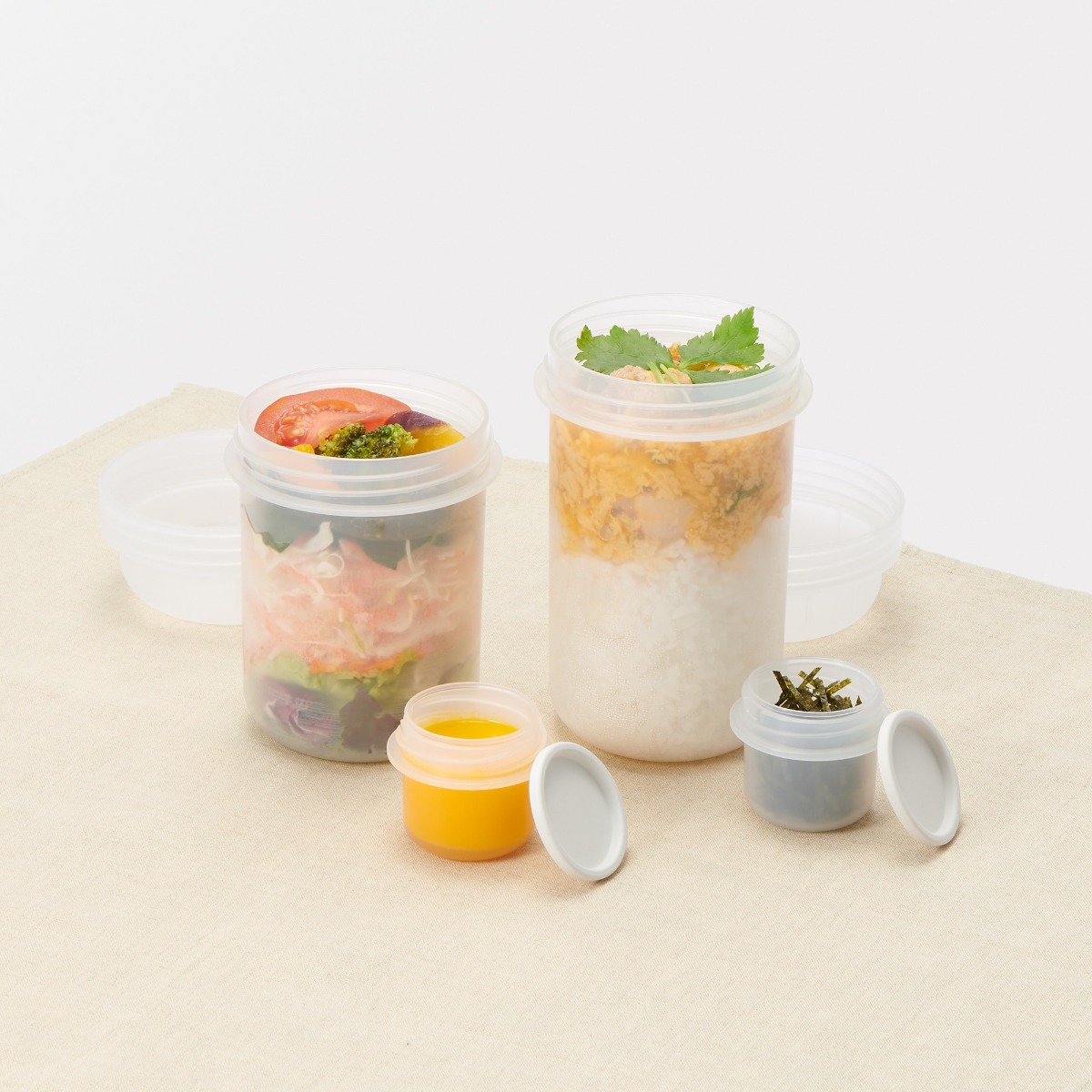 MUJI Hộp Cơm Hình Viên Nang - Nhiều size