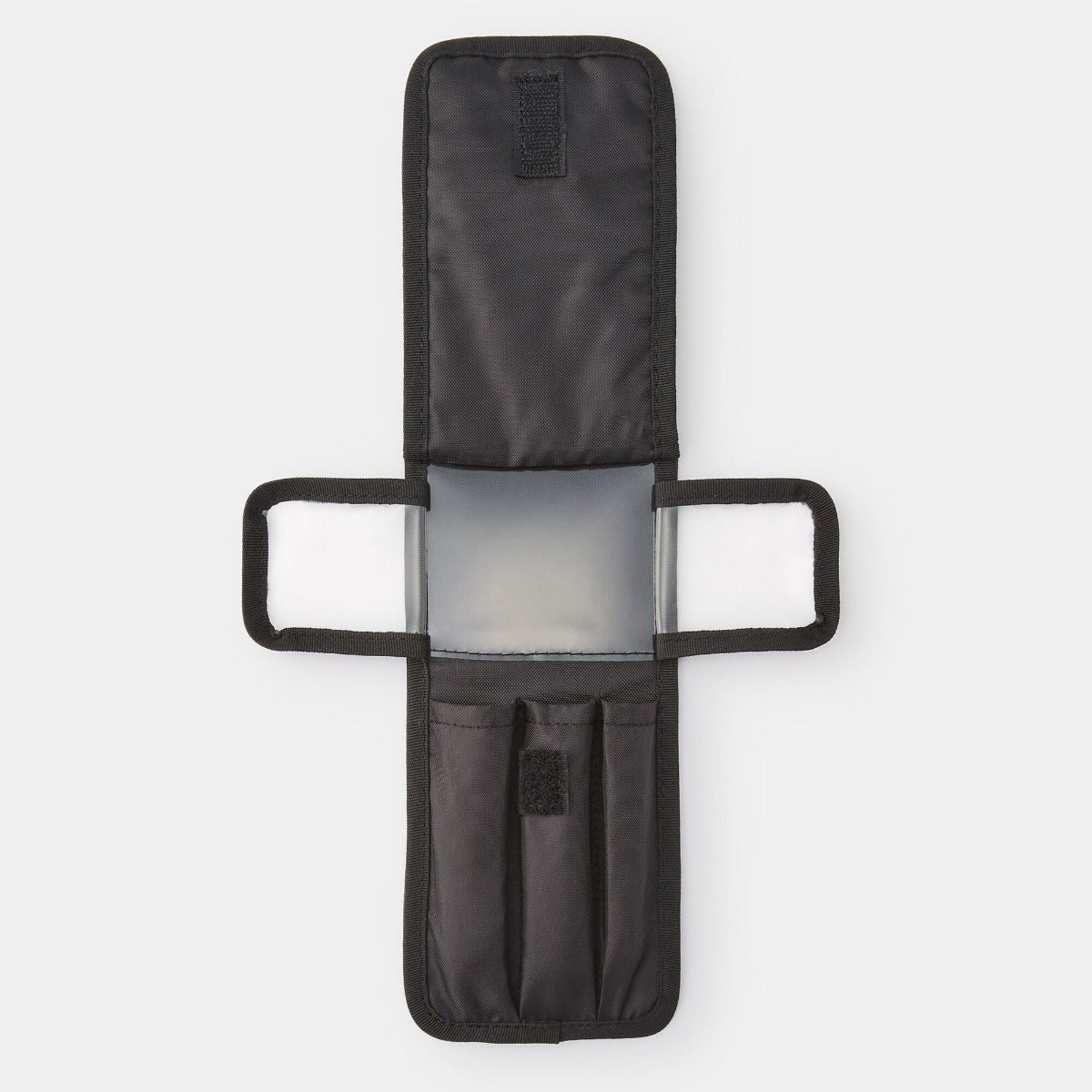 MUJI Túi Nylon Tái Chế Đựng Cọ Trang Điểm - Đen