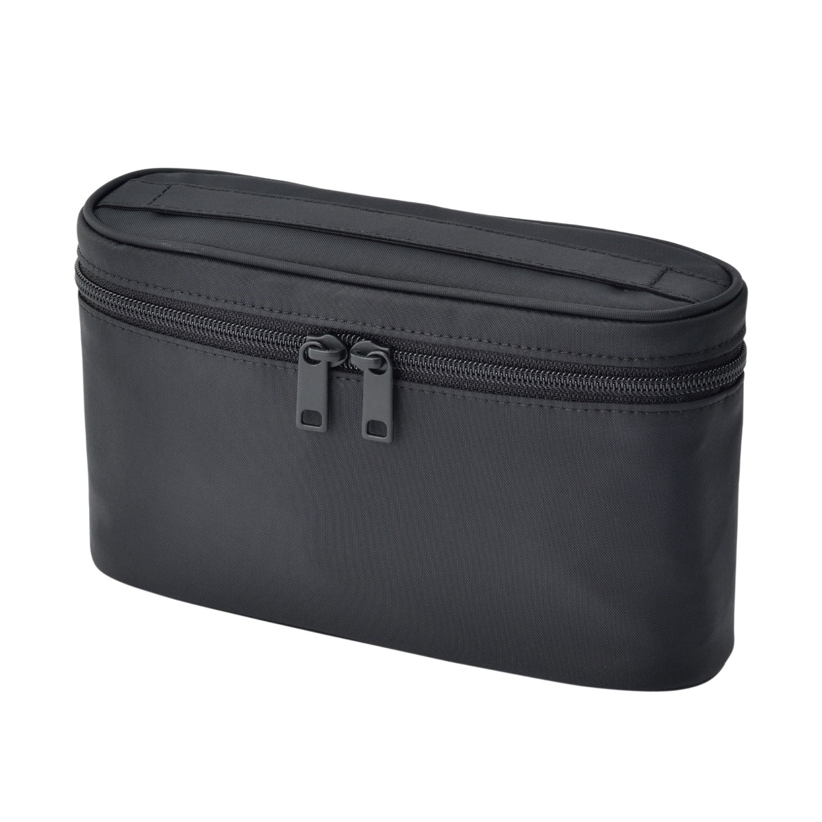 MUJI Túi Nylon Tái Chế Dáng Mỏng Có Quai - Đen