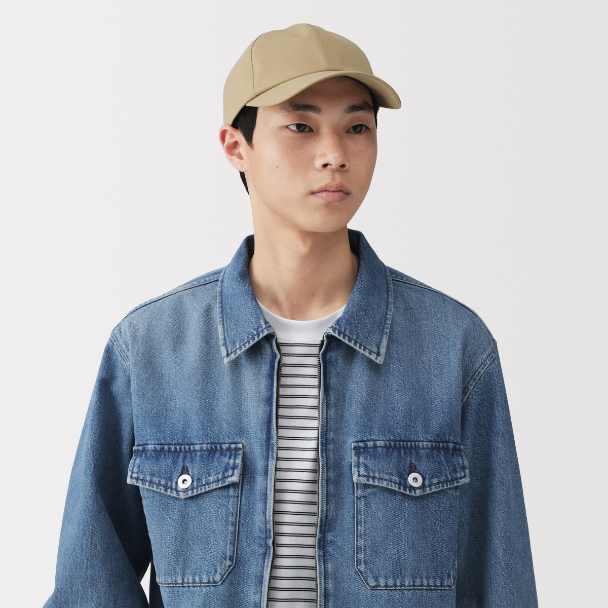 MUJI Uv Protection Water Repellent Sealing Taped Cap