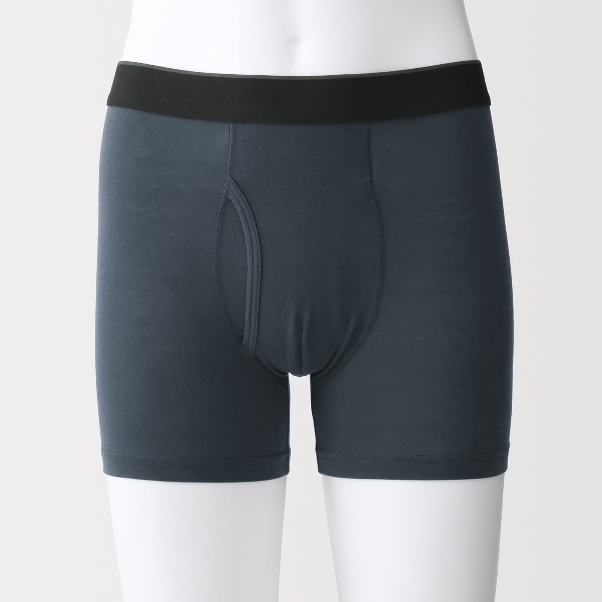 MUJI Quần Lót Boxer Co Giãn Kiểu Mở Trước Vải Lyocell