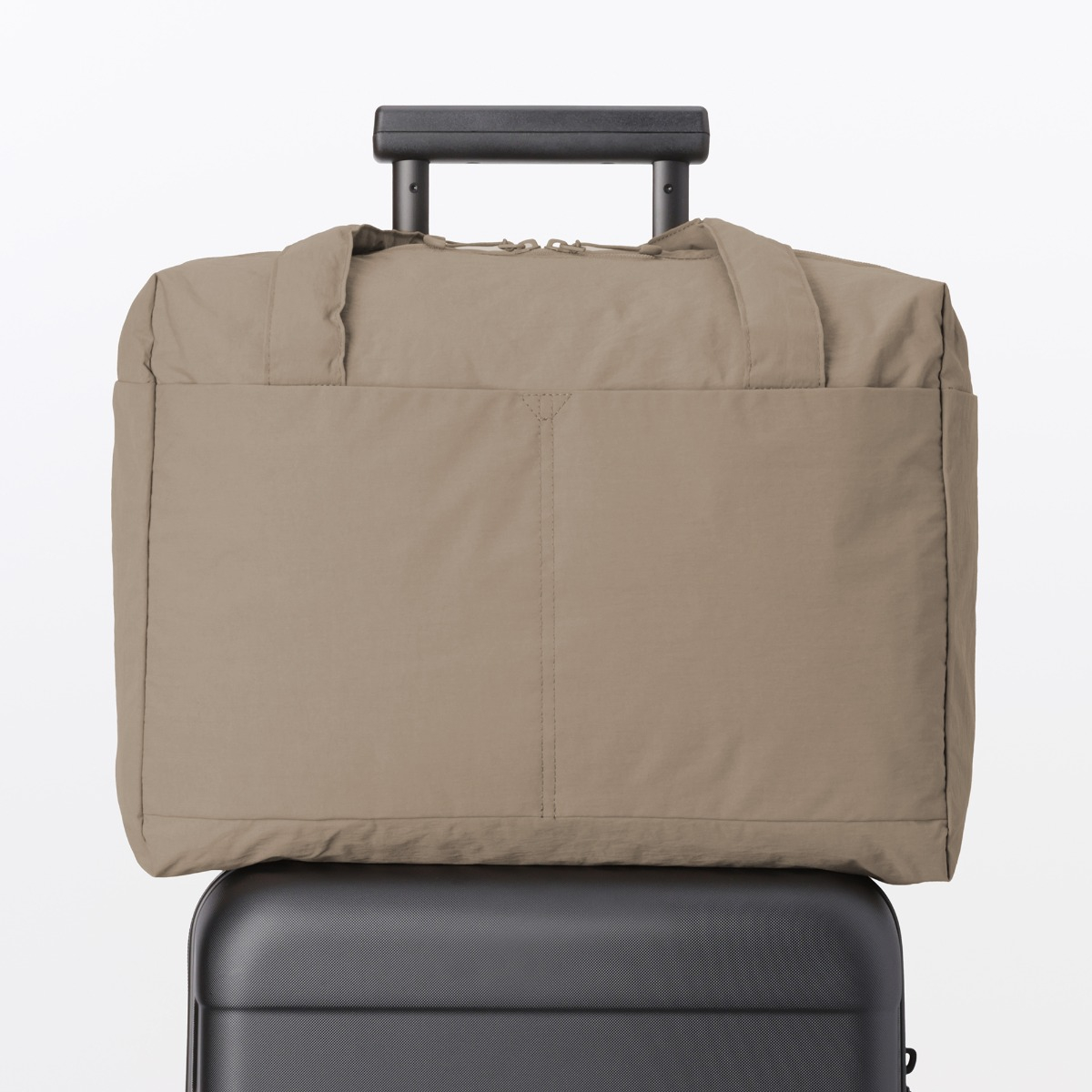 MUJI Túi Boston Gấp Gọn - Nylon Tái Chế