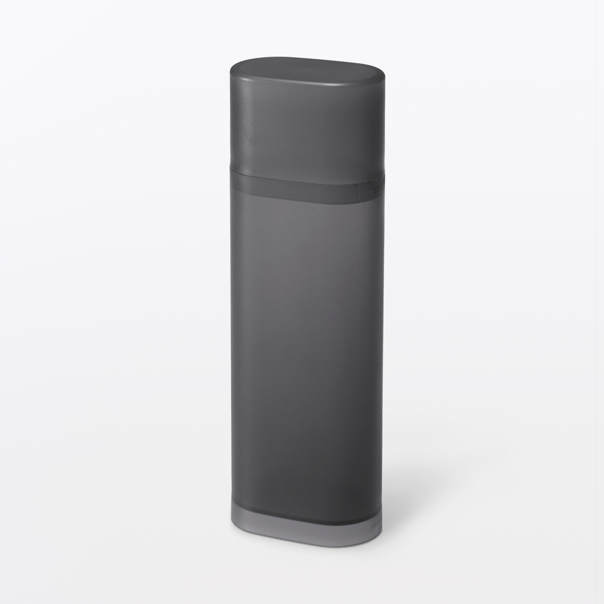MUJI Ống Nhựa Đựng Phụ Kiện Xám Đen - S - Xám Đậm