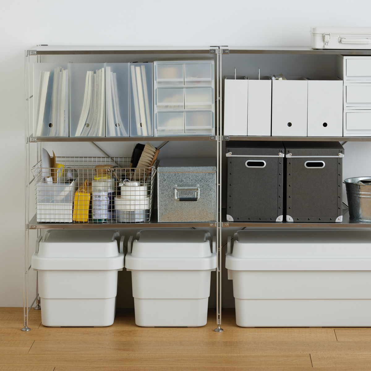 Pp Storage Case / Shallow / 6 Drawers