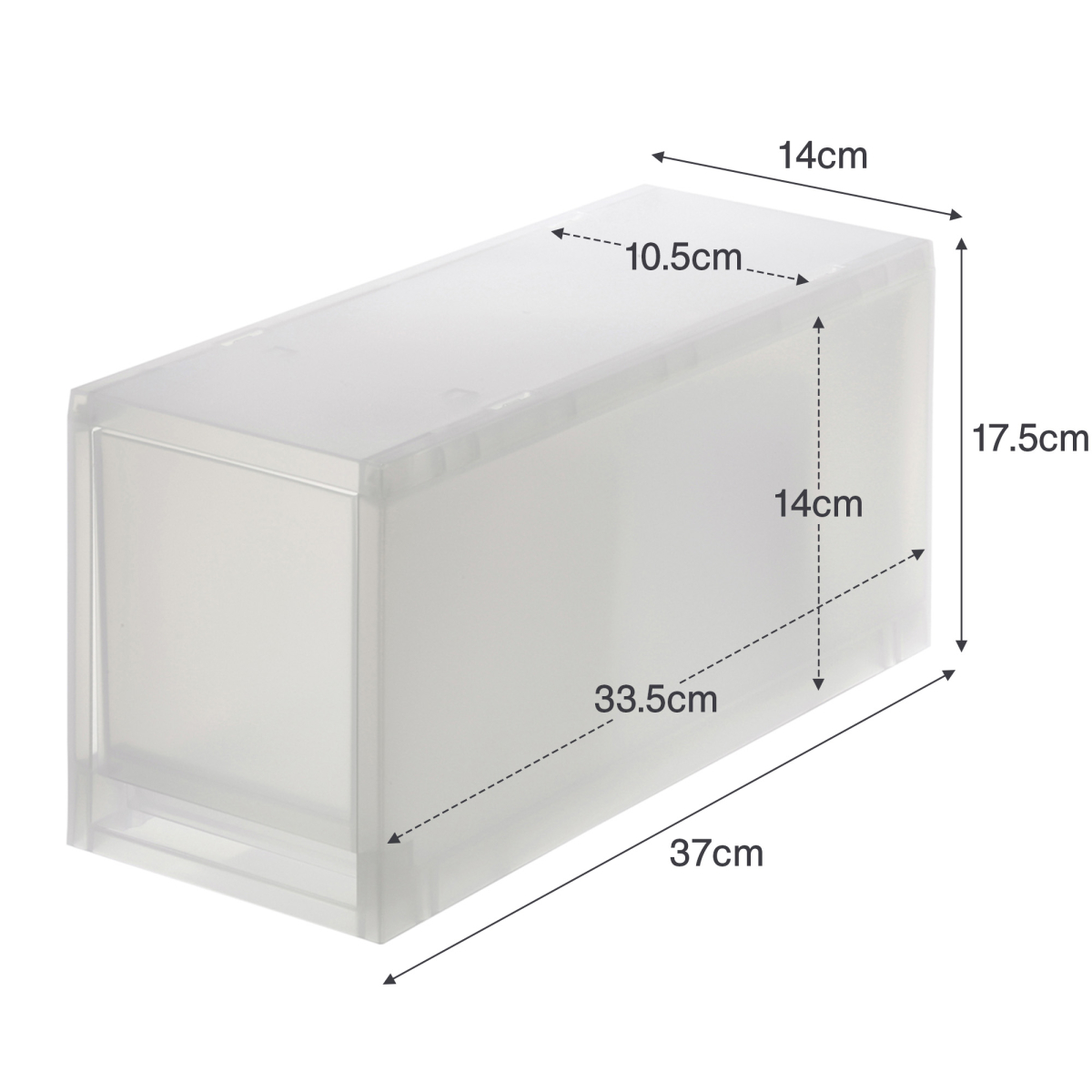 Pp Storage Case / Deep / 1 Drawer
