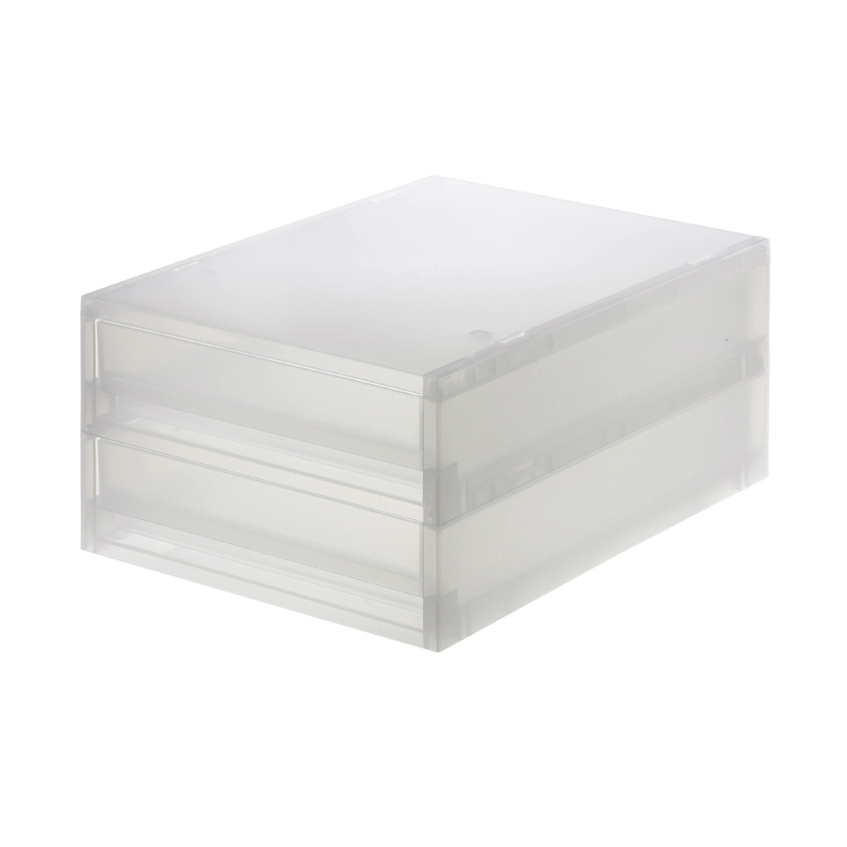 Pp Storage Case / Extra Shallow / 2 Drawers