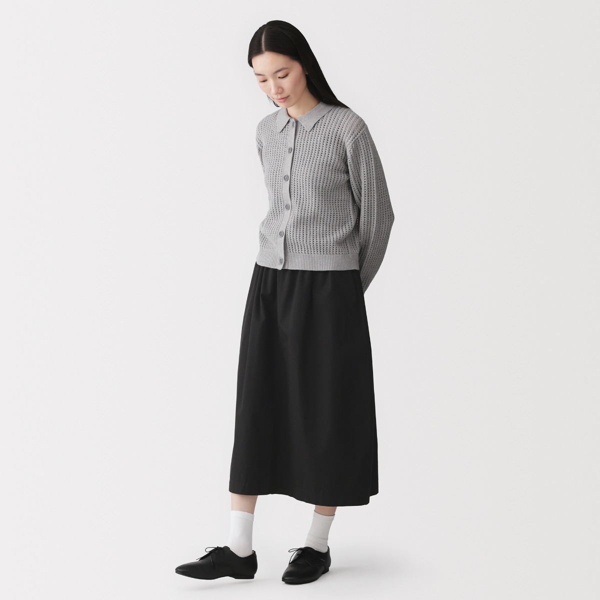 MUJI Chân Váy Cotton
