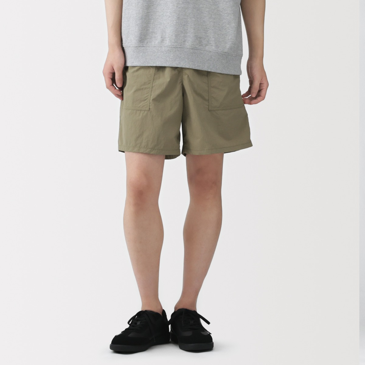 MUJI Quần Short Nam Vải Nylon