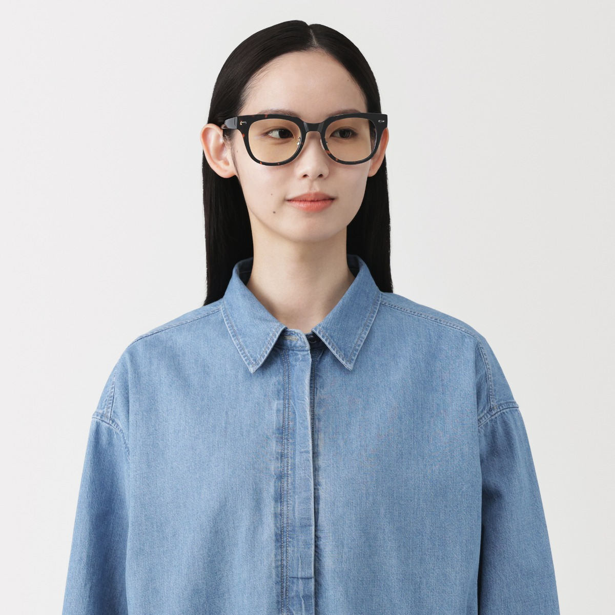 MUJI Kính Mắt Wellington Chống Ánh Sáng Xanh
