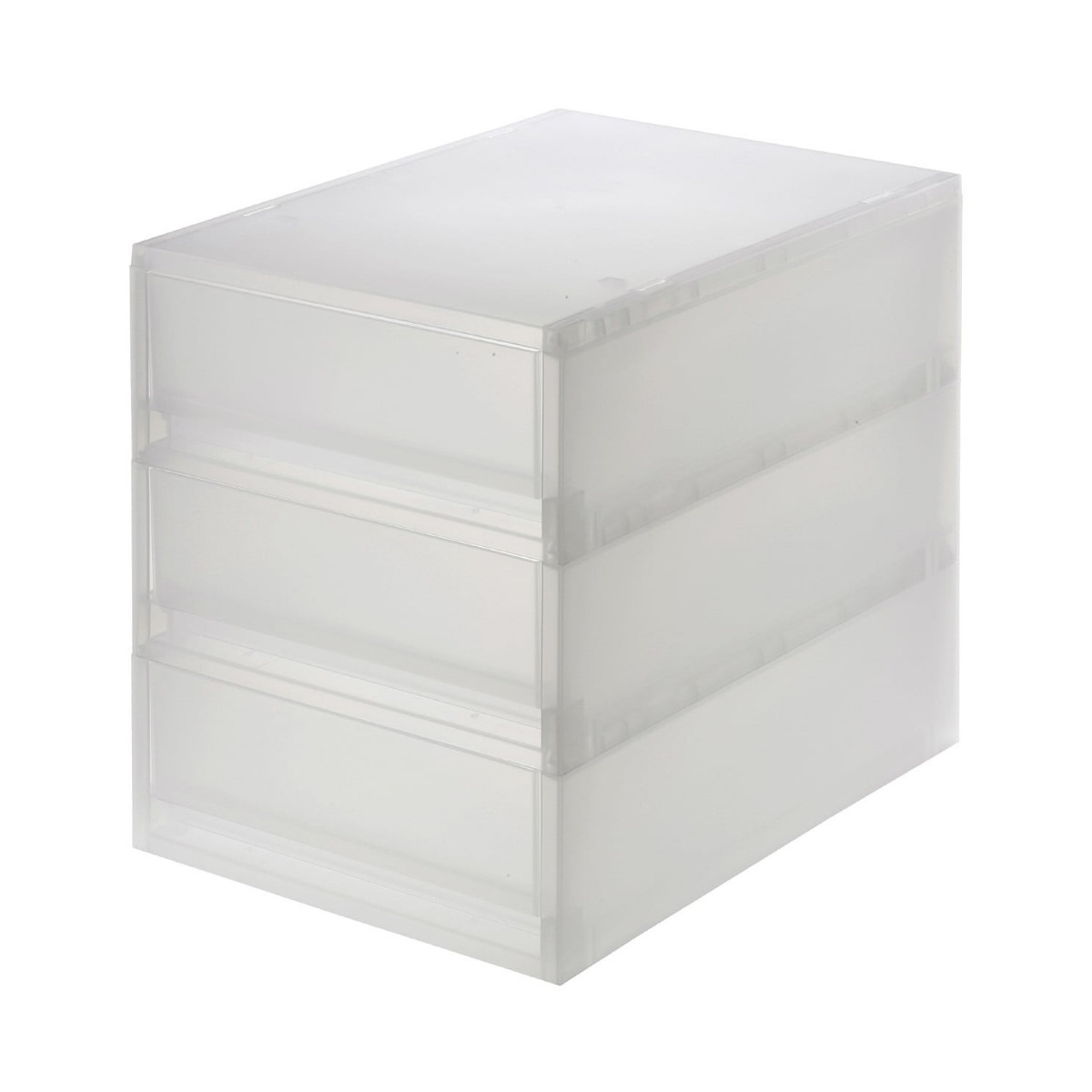 Pp Storage Case / Shallow / 3 Drawers