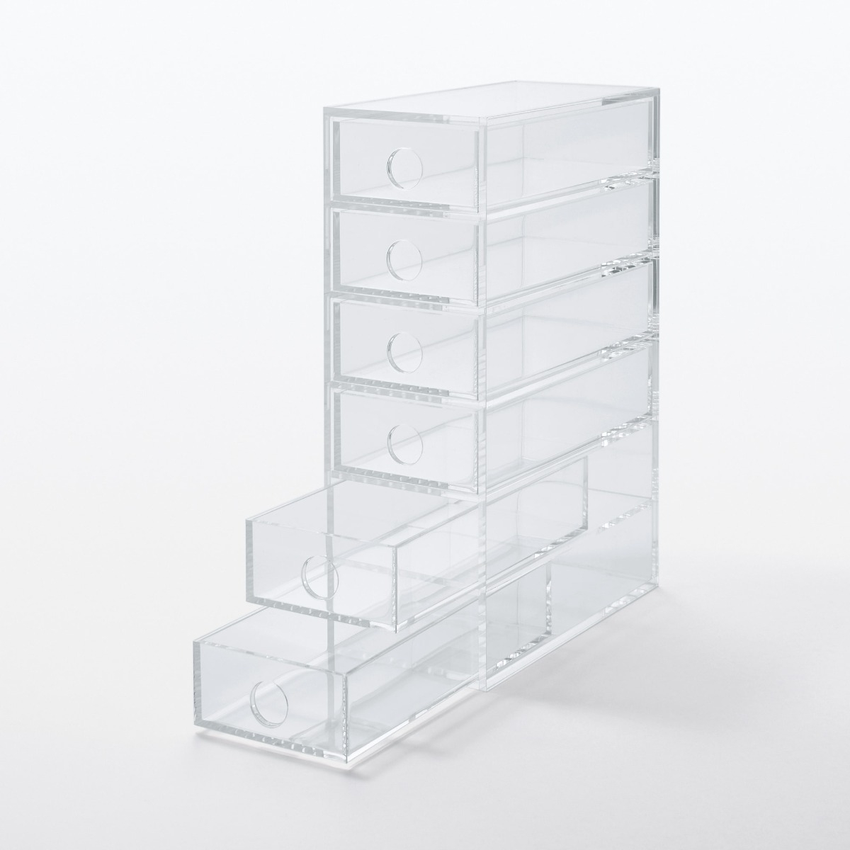Hộp Mica - 6 Hộc Kéo