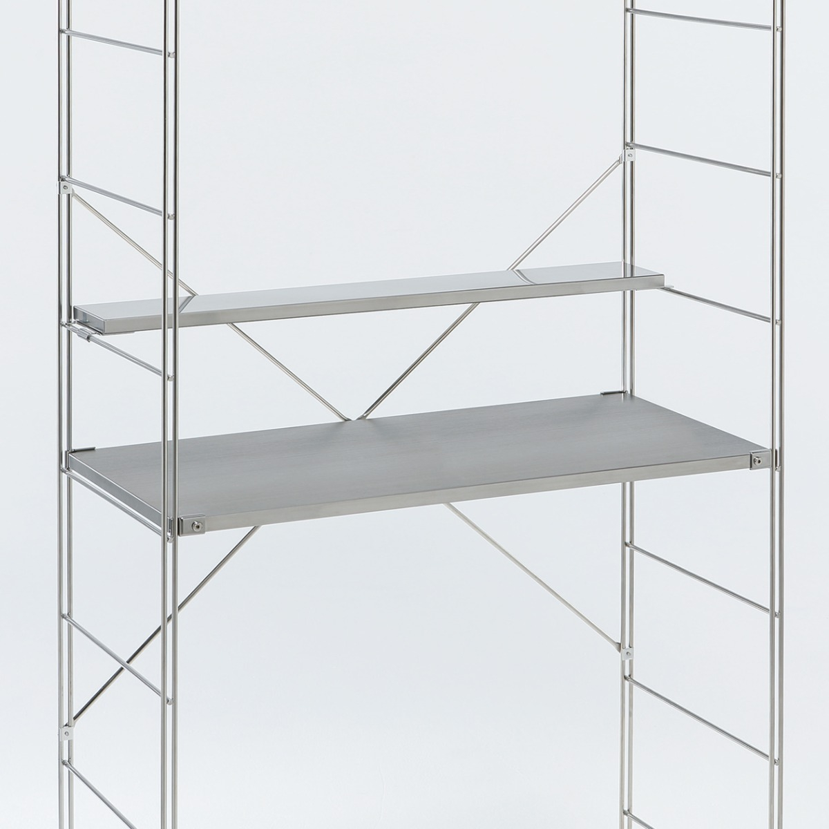 MUJI Stainless Unit Shelf / Additional Shelf / Narrow Type / Sl