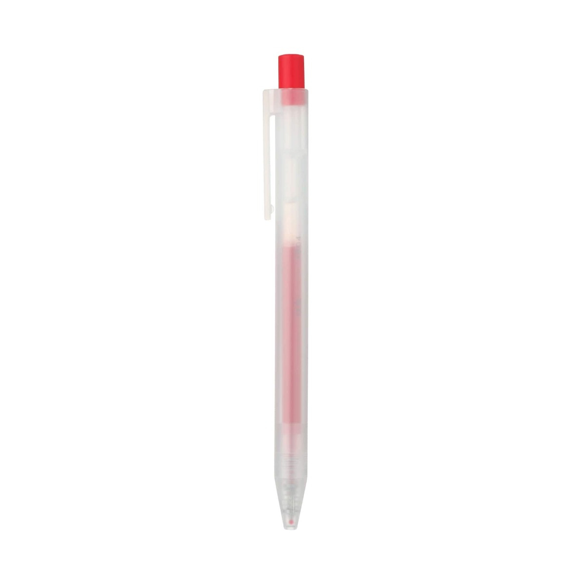 Bút Bi Bấm 0.5mm - Đỏ MUJI