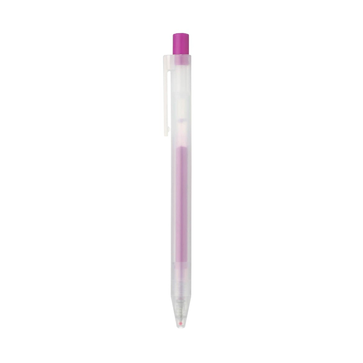 Bút Bi Bấm 0.5mm - Tím MUJI