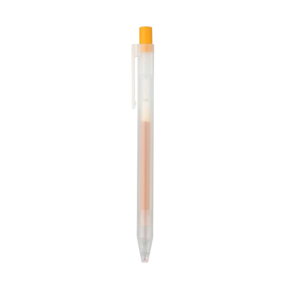 Bút Bi Bấm 0.5mm - Vàng MUJI