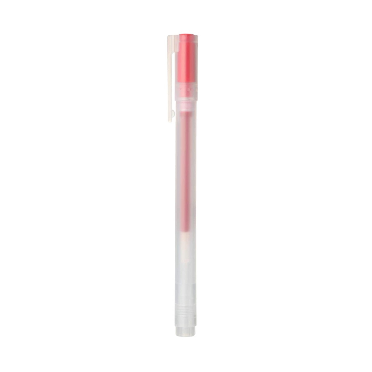 Bút Bi Có Nắp 0.38mm - Đỏ MUJI