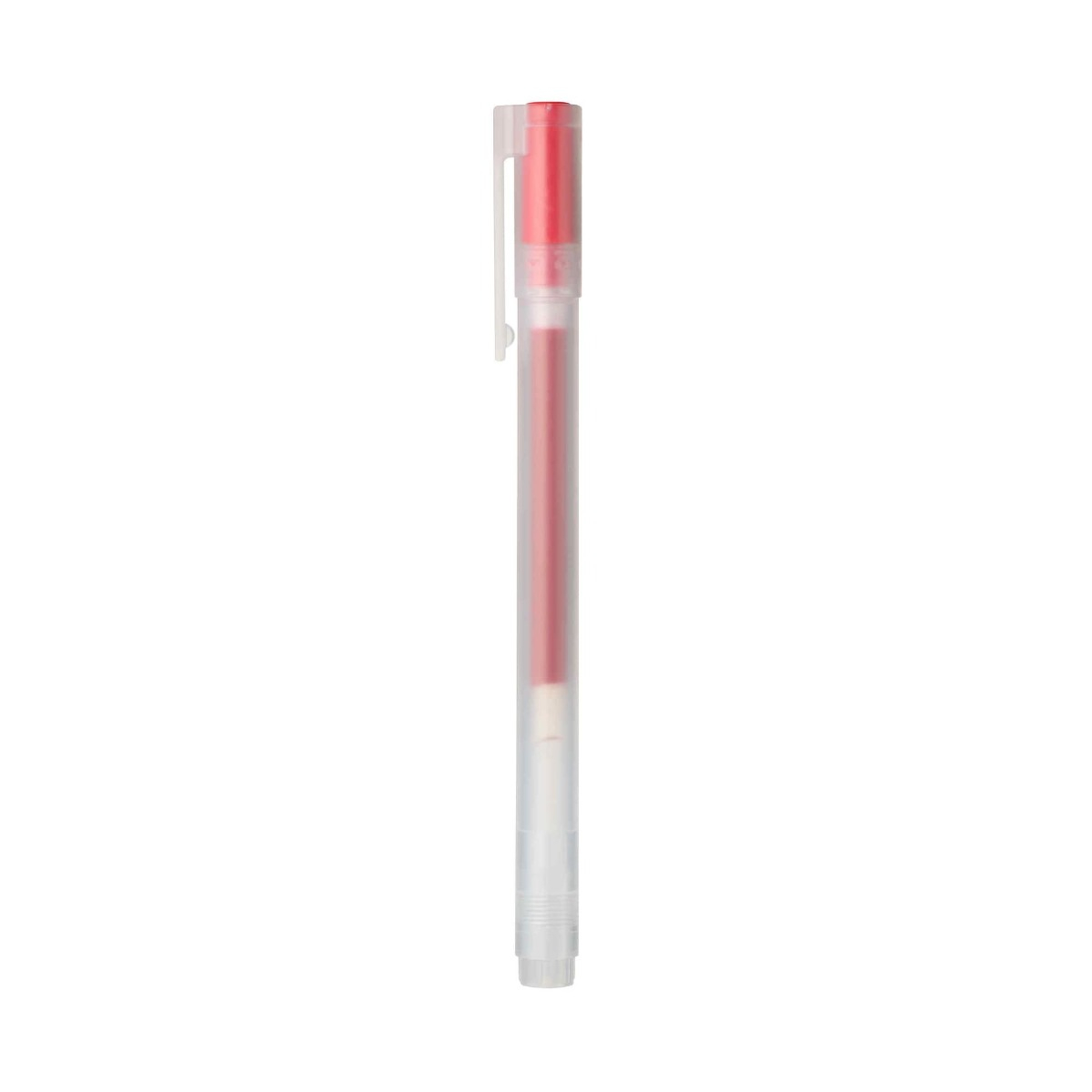 Bút Bi Có Nắp 0.5mm - Đỏ MUJI