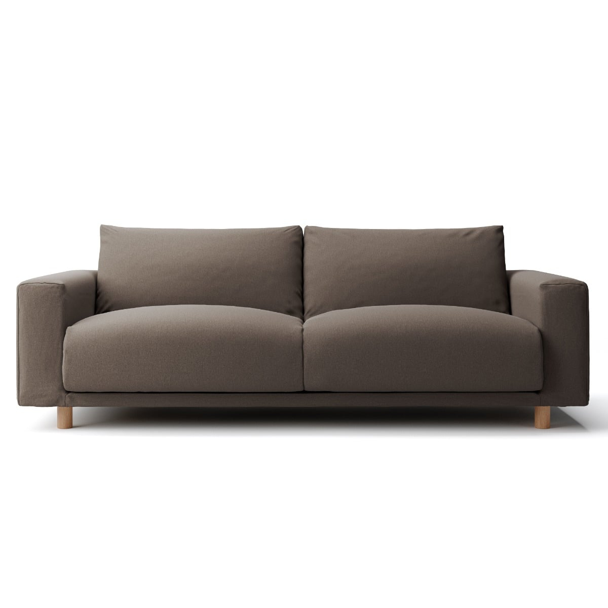 MUJI Vỏ/Sofa Lông Vũ 3 Chỗ Ngồi