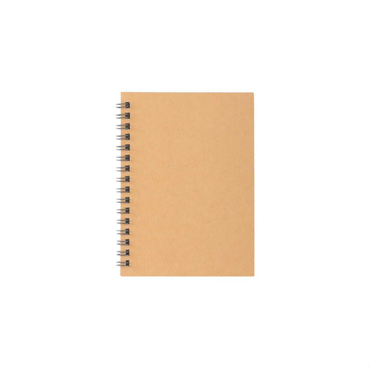 Sổ Lò Xo Kép A6 80 Tờ Trơn - Be MUJI