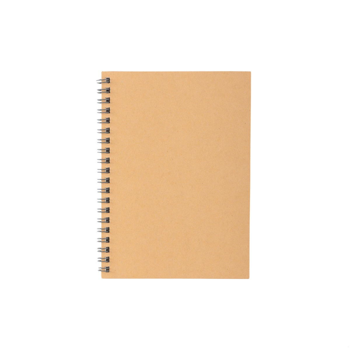 Sổ Lò Xo Kép B6 48 Tờ 6mm Kẻ Ngang - Be MUJI