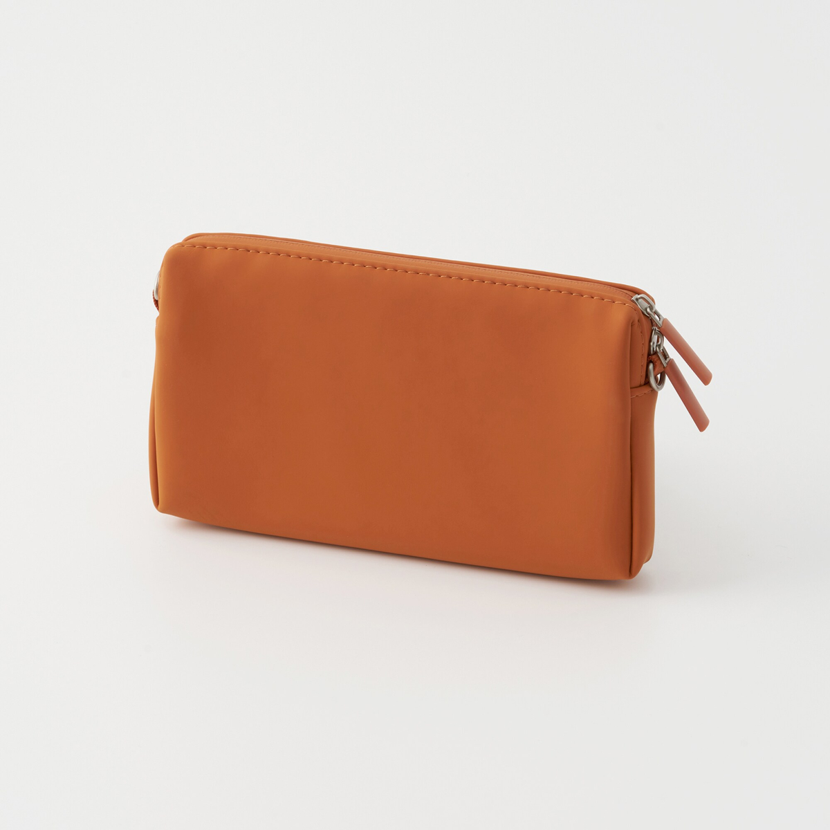 MUJI Horizontal Gadget Case Square Type S - Orange