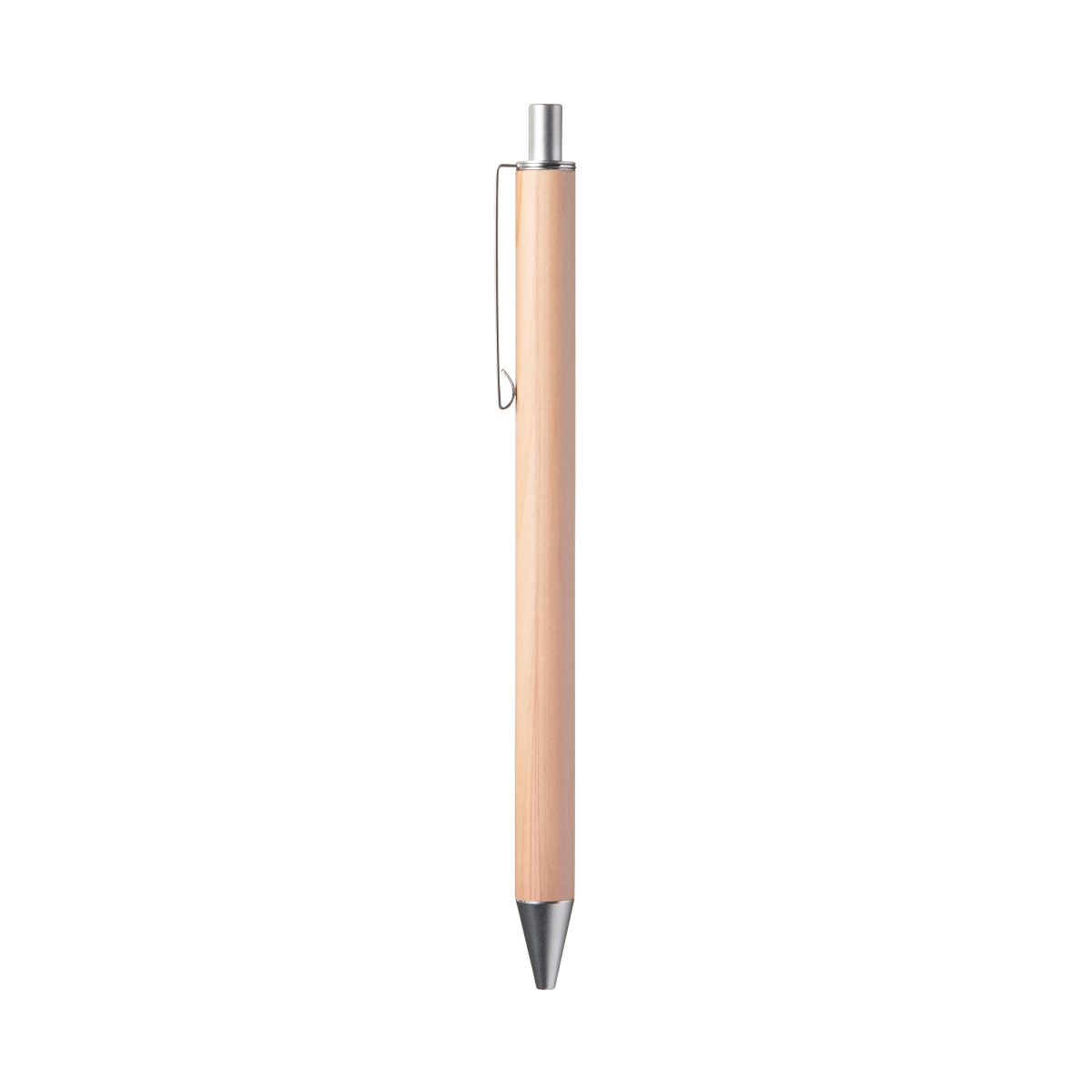 Vỏ Bút Bi Bấm Vân Gỗ MUJI