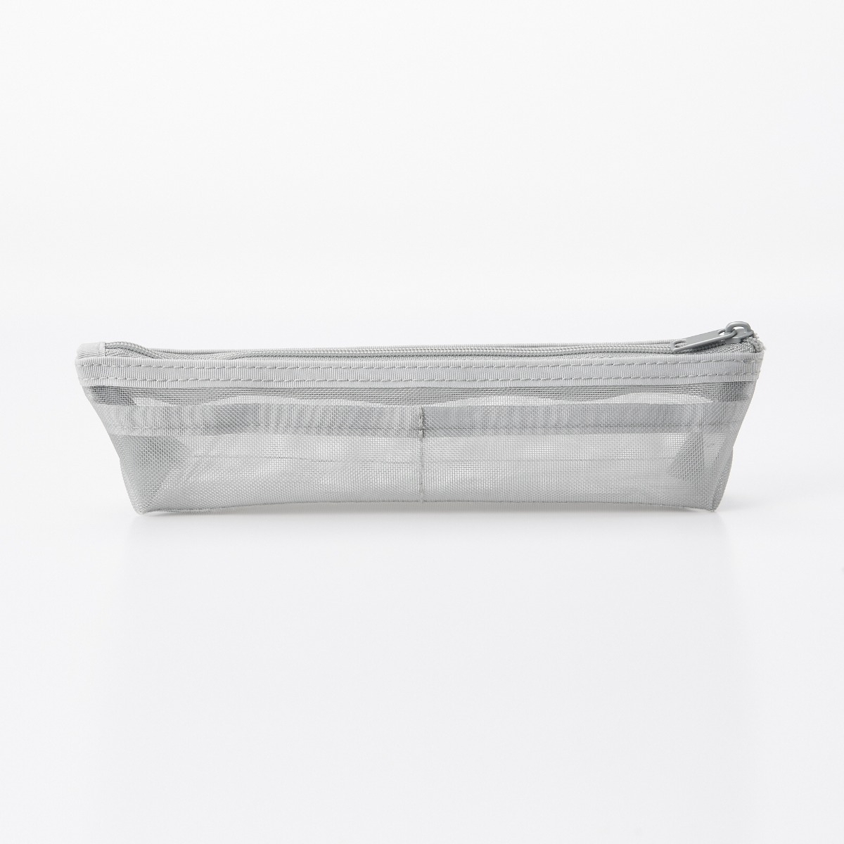 Hộp Bút Lưới Gusset W185*H50 - Xám MUJI
