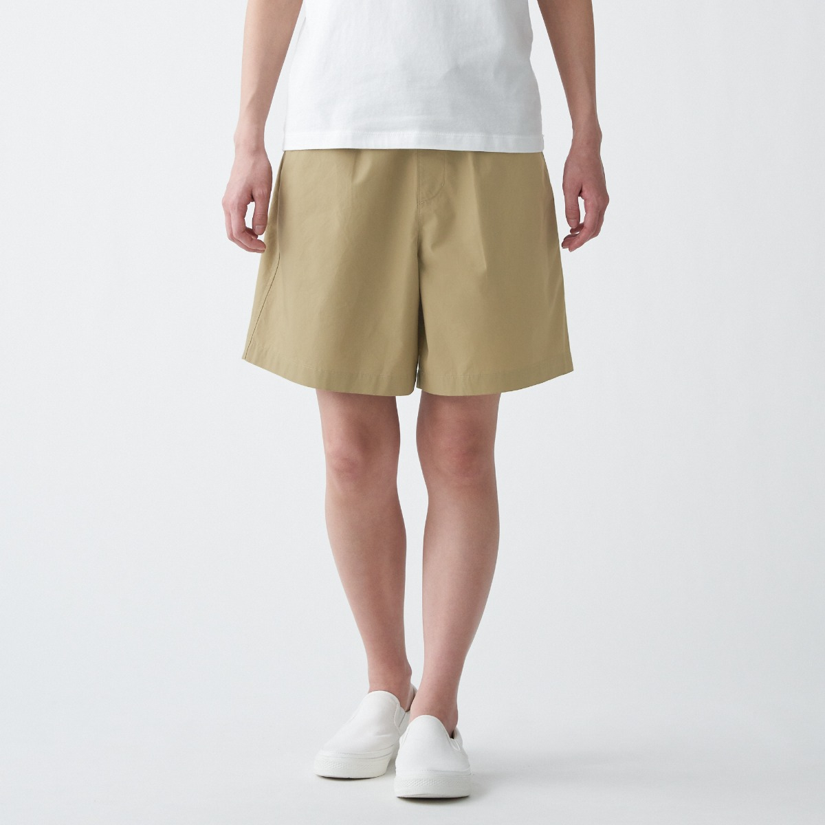 Quần Short Vải Poplin Cotton Ấn Độ