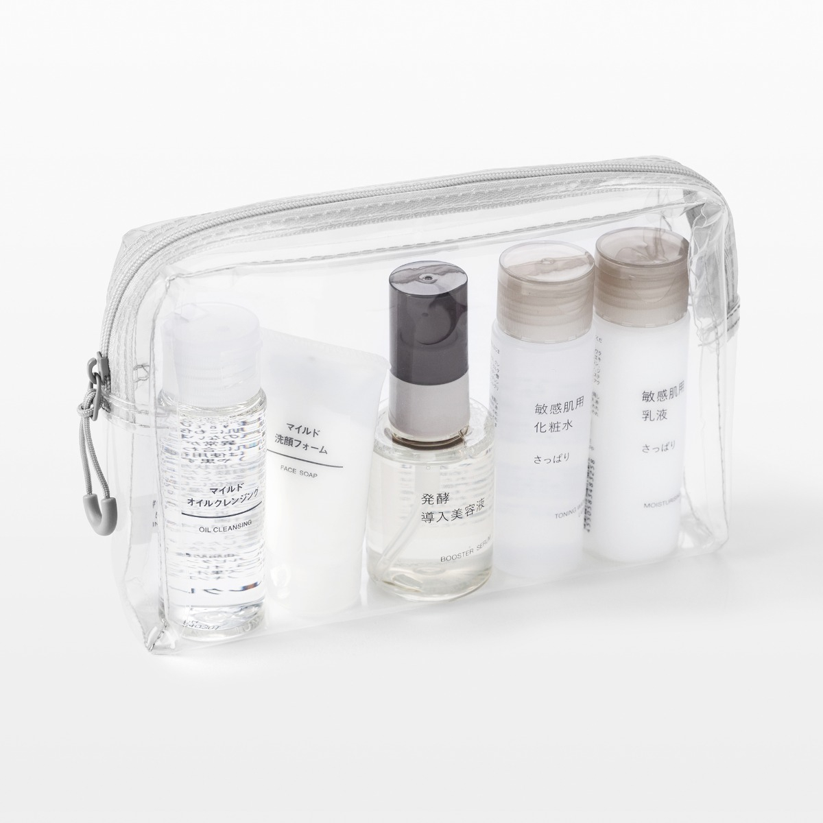 MUJI Tpu Clear Case - Clear