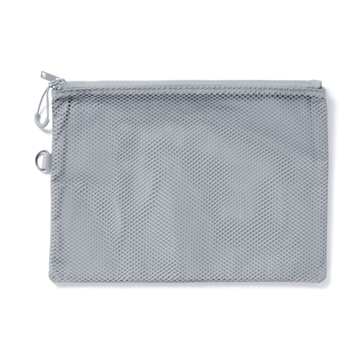 Túi Hai Ngăn Có Khóa Kéo Polyester - Xám-L