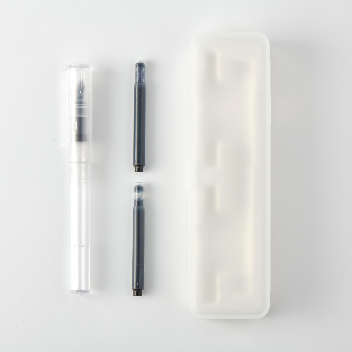 MUJI Polycarbonate Fountain Pen Set