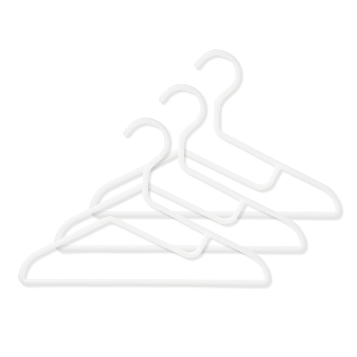 Set 3Pcs Móc Treo Quần Áo Nhựa 42Cm