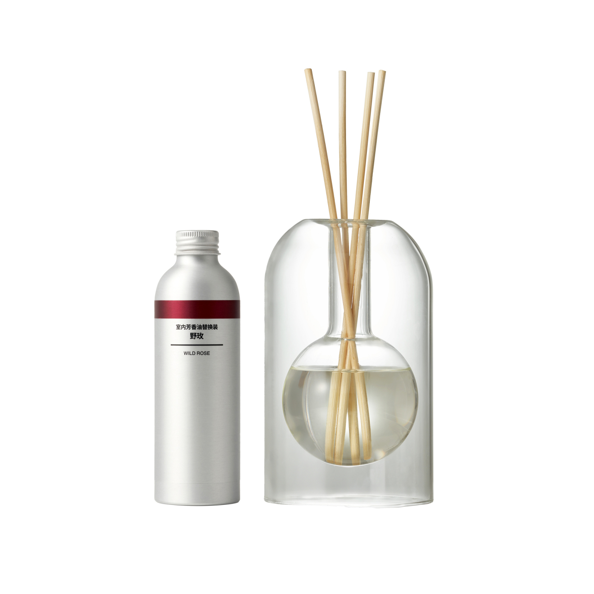 Interior Fragrance Oil Set Round Wild Rose