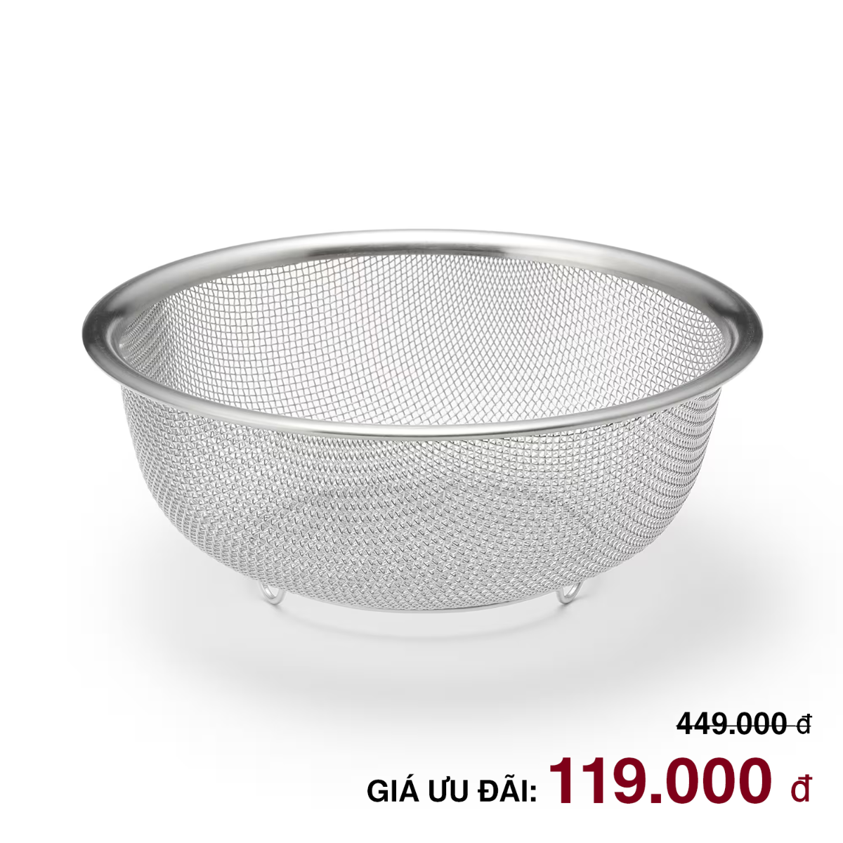 Rổ Lưới Inox / S