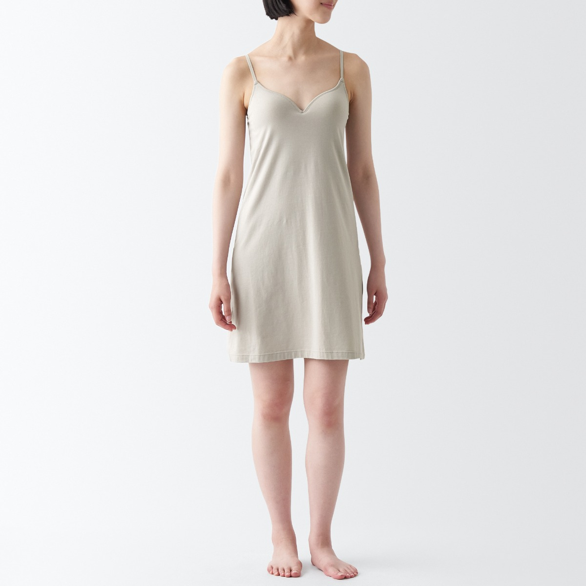 Silk Blend Slip Dress
