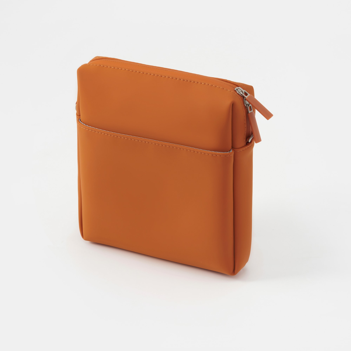 MUJI Túi Tiện Ích Đựng Phụ Kiện Hình Vuông Loại Dọc Màu Cam M