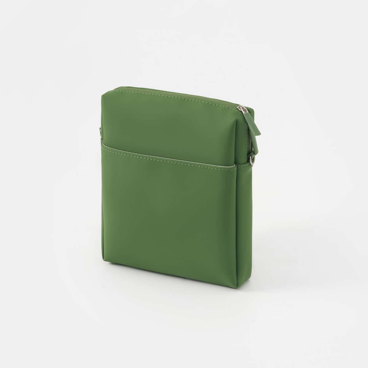 MUJI Túi Tiện Ích Đựng Phụ Kiện Vuông Loại Dọc Màu Xanh Rêu M