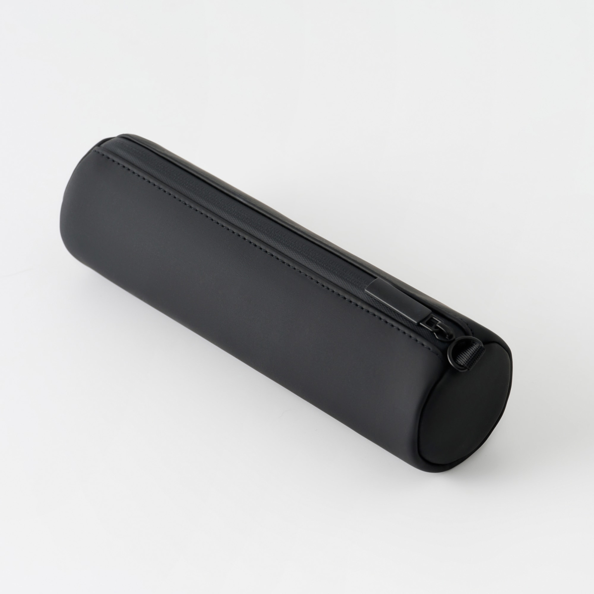 MUJI Túi Đựng Bút Hình Trụ - Đen