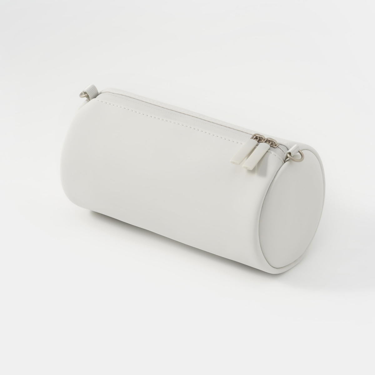 MUJI Túi Tiện Ích Đựng Phụ Kiện Dạng Hộp Trụ - Xám