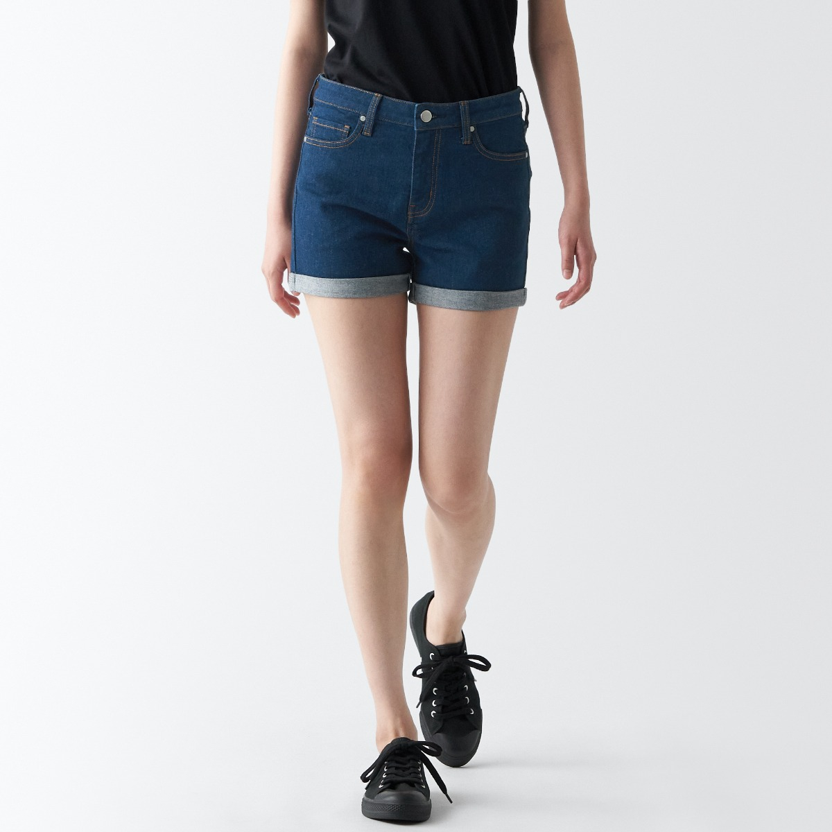 Denim Short Pants