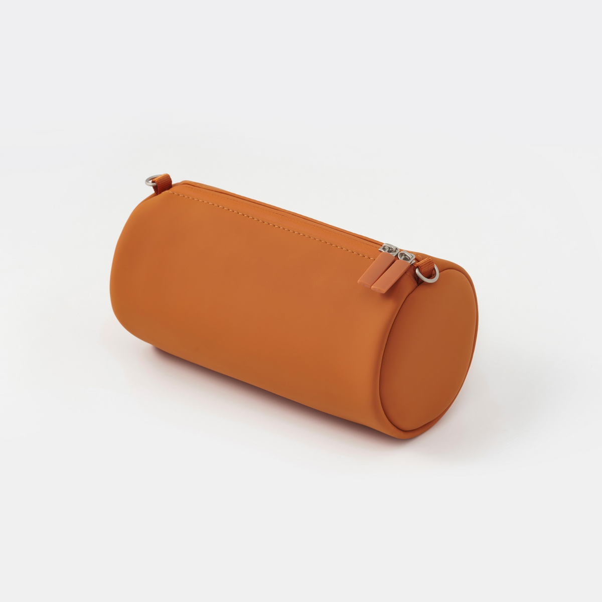 MUJI Túi Tiện Ích Đựng Phụ Kiện Dạng Hộp Trụ - Cam